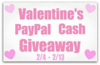 Post image for Valentine’s PayPal CASH Giveaway!!