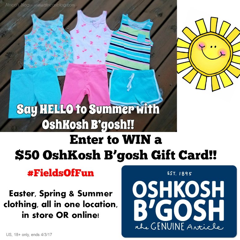 OshKosh B'gosh Gift Card Giveaway
