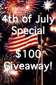4th of July Flash Cash Giveaway!