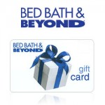 $40 Bed, Bath &amp; Beyond Gift Card FLASH Giveaway!!