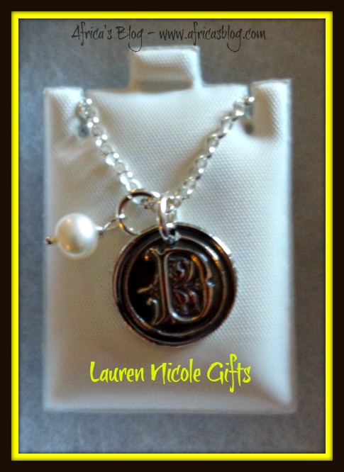 Lauren Nicole Gifts - Stamped Necklace Giveaway