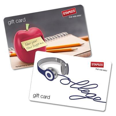 Staples Gift Card Giveaway