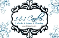 3-8-1 candle logo