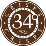 34 Degrees crisps Logo