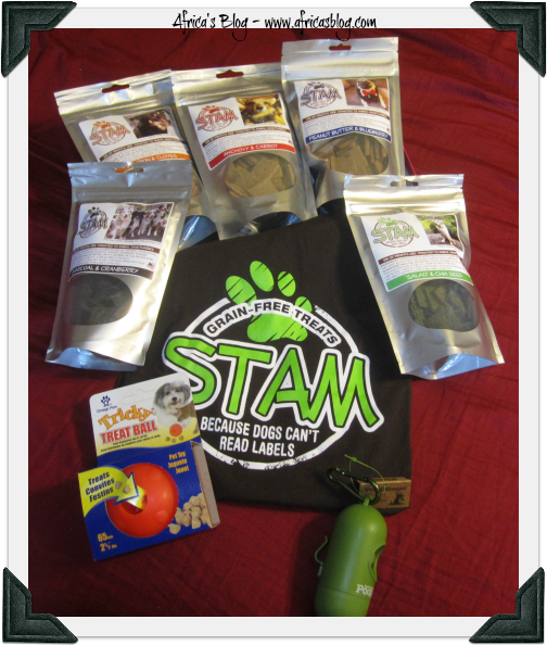 Stam Dog Treats Package