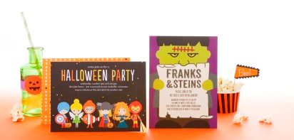 Tiny Prints Halloween Invite