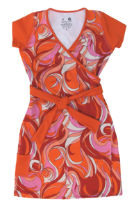Zupers Pucci SS Wrap Dress