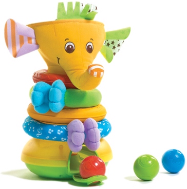 Tiny Love Musical Stack & Ball Game