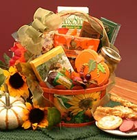 harvest themed gift basket