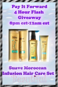 Suave Moroccan Hair Care Set