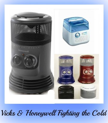 Vicks and Honeywell Fighting the Cold Giveaway ~ 2 Prizes $100 Value!! 