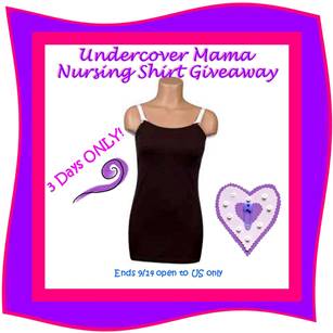 undercover mama nursing tank