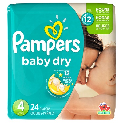 Pampers baby dry diapers