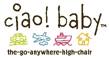 ciao! baby portable high chair logo