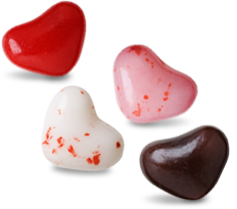 Cherry Lovers Candy Hearts