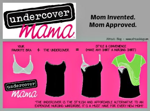 Undercover Mama Lace Trim Nursing Tank