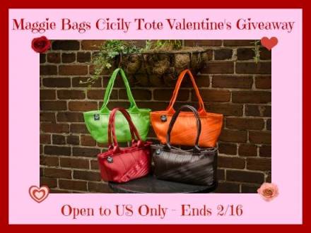 Maggie Bags Cicily Tote Valentine’s Giveaway