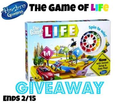 the game of life giveaway