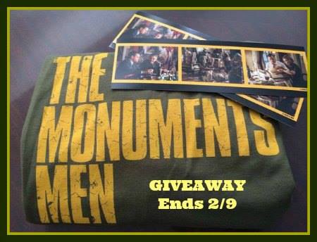 the monuments men prize pack