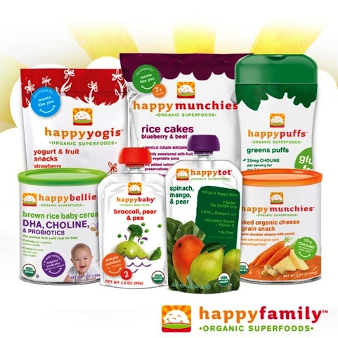 happy family organic baby food g