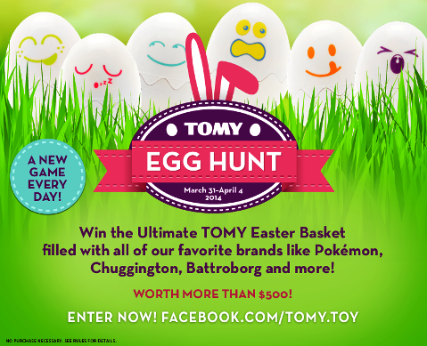 tomy egg hunt