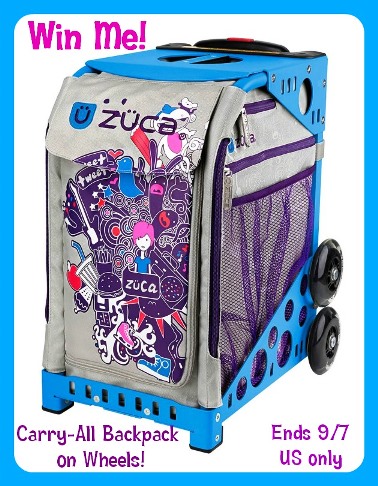 ZÜCA backpack on wheels