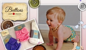 Buttons Cloth Diapers prize