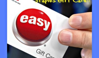 staples gift card giveaway