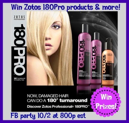 zotos professional hair care products giveaway