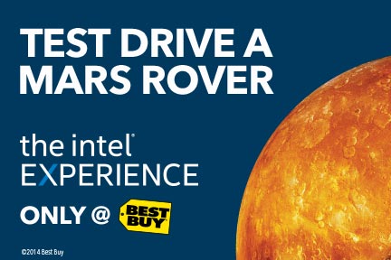 intel experience at best buy mars rover