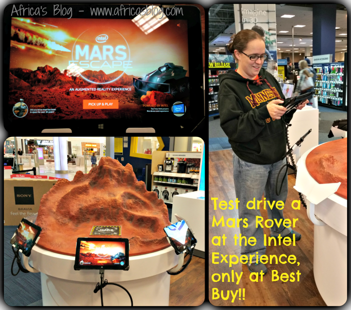 intel experience at best buy mars rover