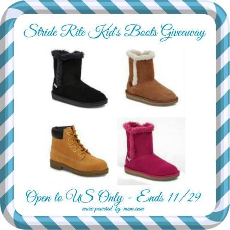 stride rite kids boots giveaway