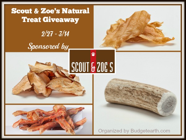 Scout & Zoe's Natural Treat Giveaway