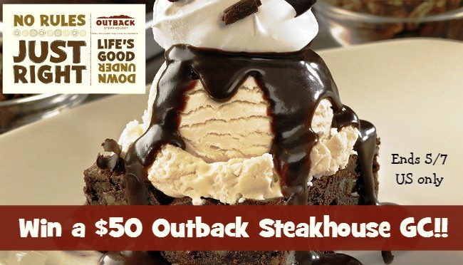 Outback steakhouse giveaway