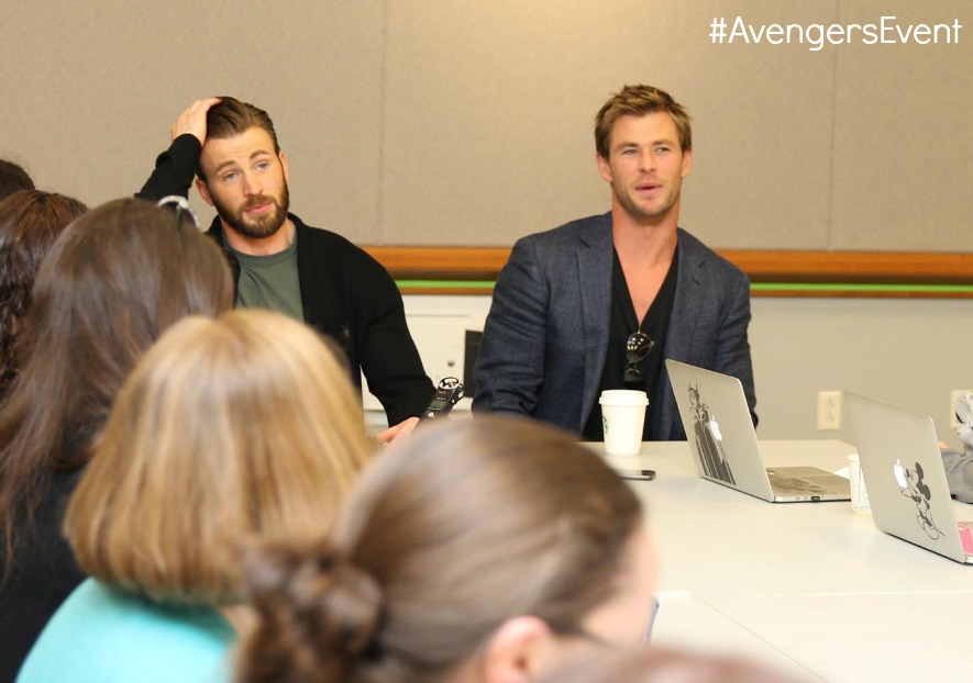 avengers interview chris and chris 