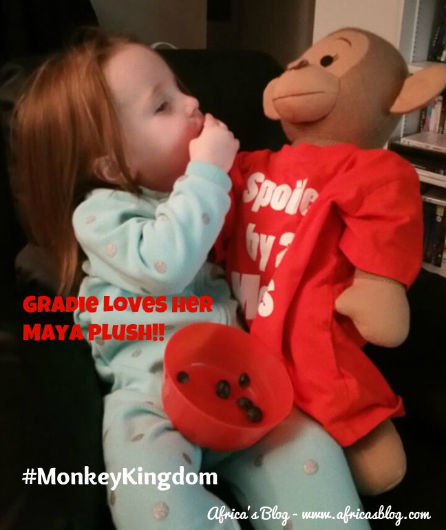 monkey kingdom maya plush toy