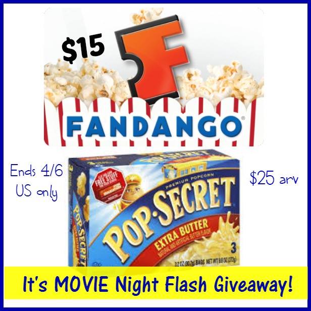 movie night flash giveaway