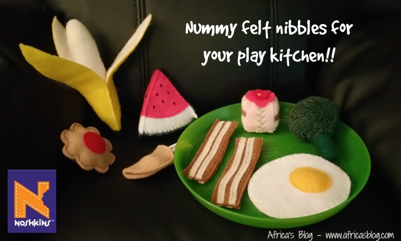 Noshkins - Nummy felt nibbles for your play kitchen!! Review & Giveaway 