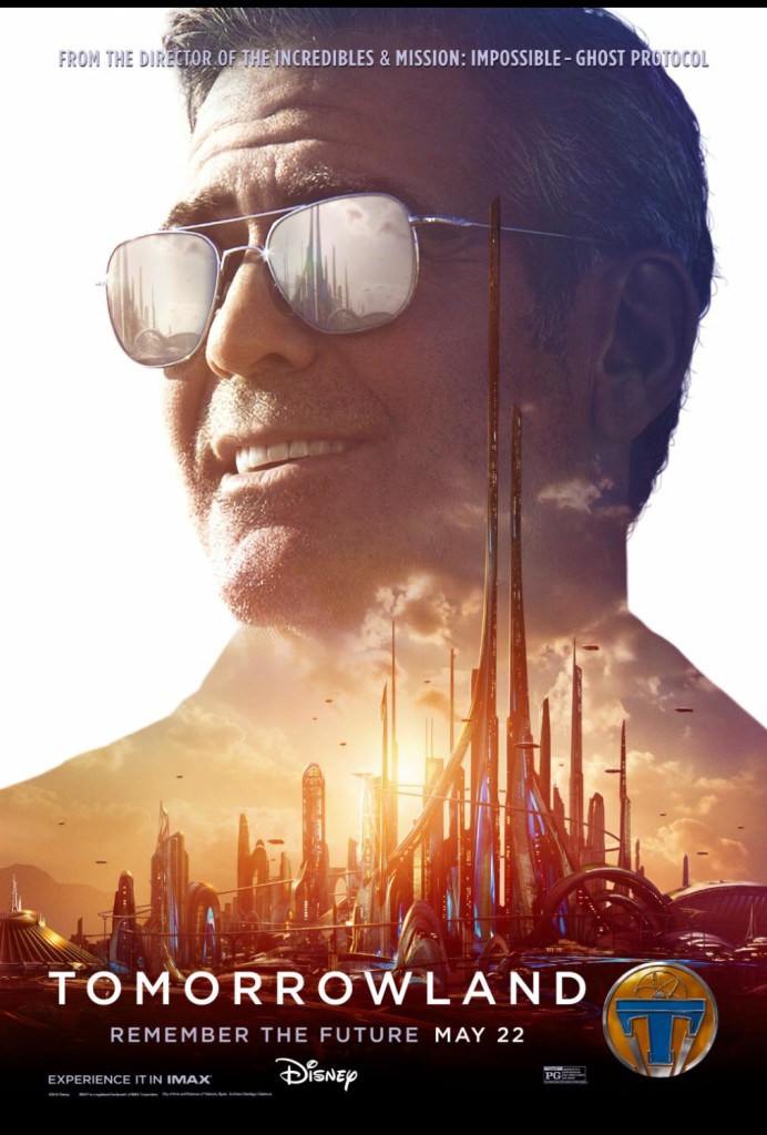 tomorrowland poster george clooney
