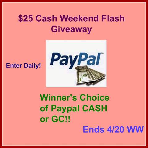 paypal weekend giveaway