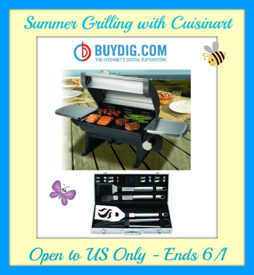 Cuisinart Gas Grill AND the Cuisinart BBQ Tool Set Giveaway