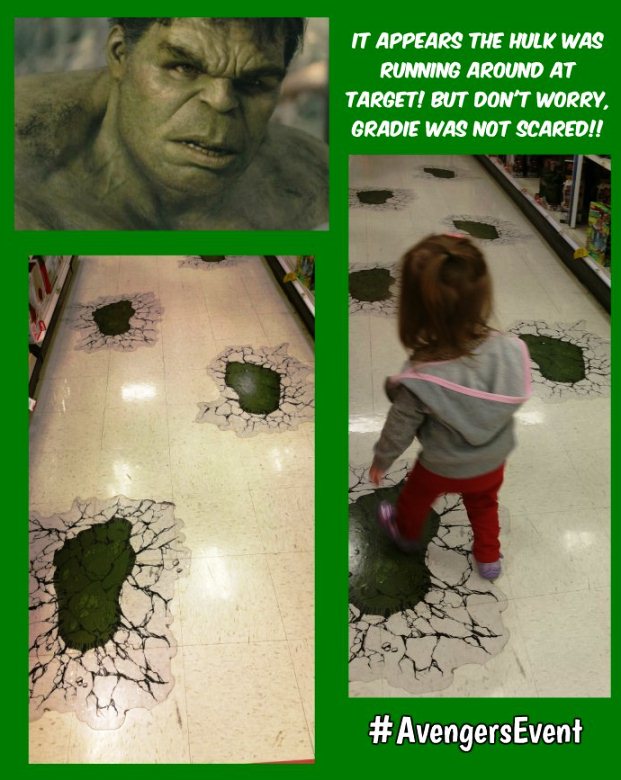 The Hulk at Target