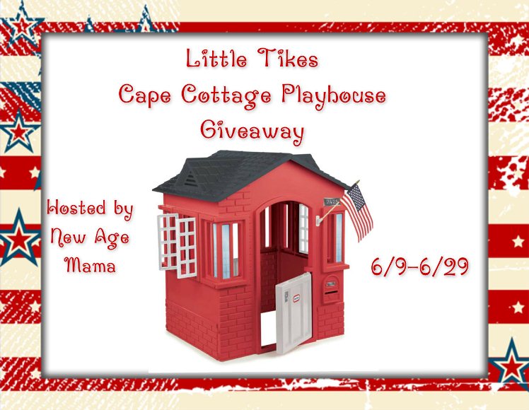 Little Tikes Cape Cottage Playhouse Giveaway