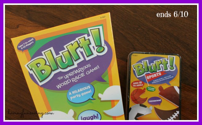 Blurt Games by Educational Insights Giveaway - WIN 2 Games!! (ends 6/10)