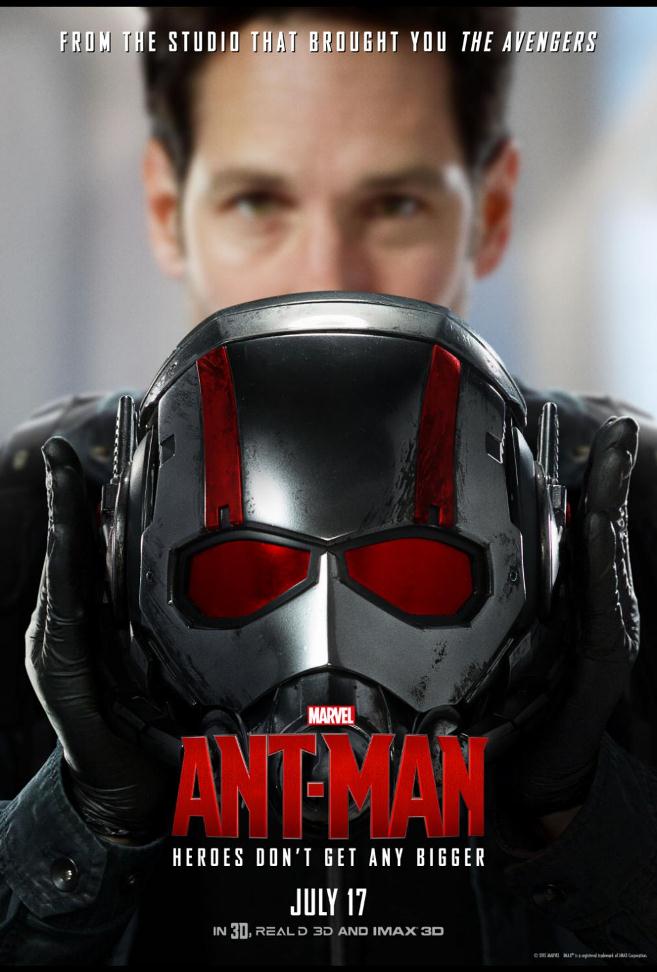Ant-Man in theaters EVERYWHERE July 17th Movie Poster