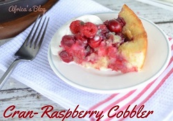 Cran-Raspberry Skillet Cobbler Recipe
