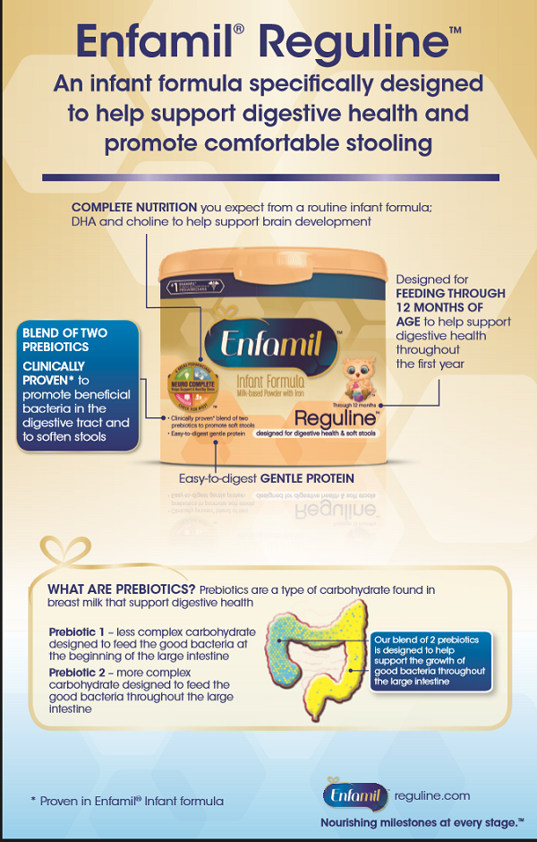 Enfamil Reguline Helping Infants who Suffer Occasional Constipation