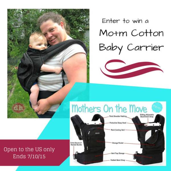 Mothers on the Move Baby Carrier Giveaway