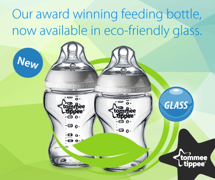 Tommee Tippee Glass Bottles Now Available 