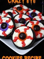 Celebrate Halloween with these Crazy Eye Cookies! #Recipe